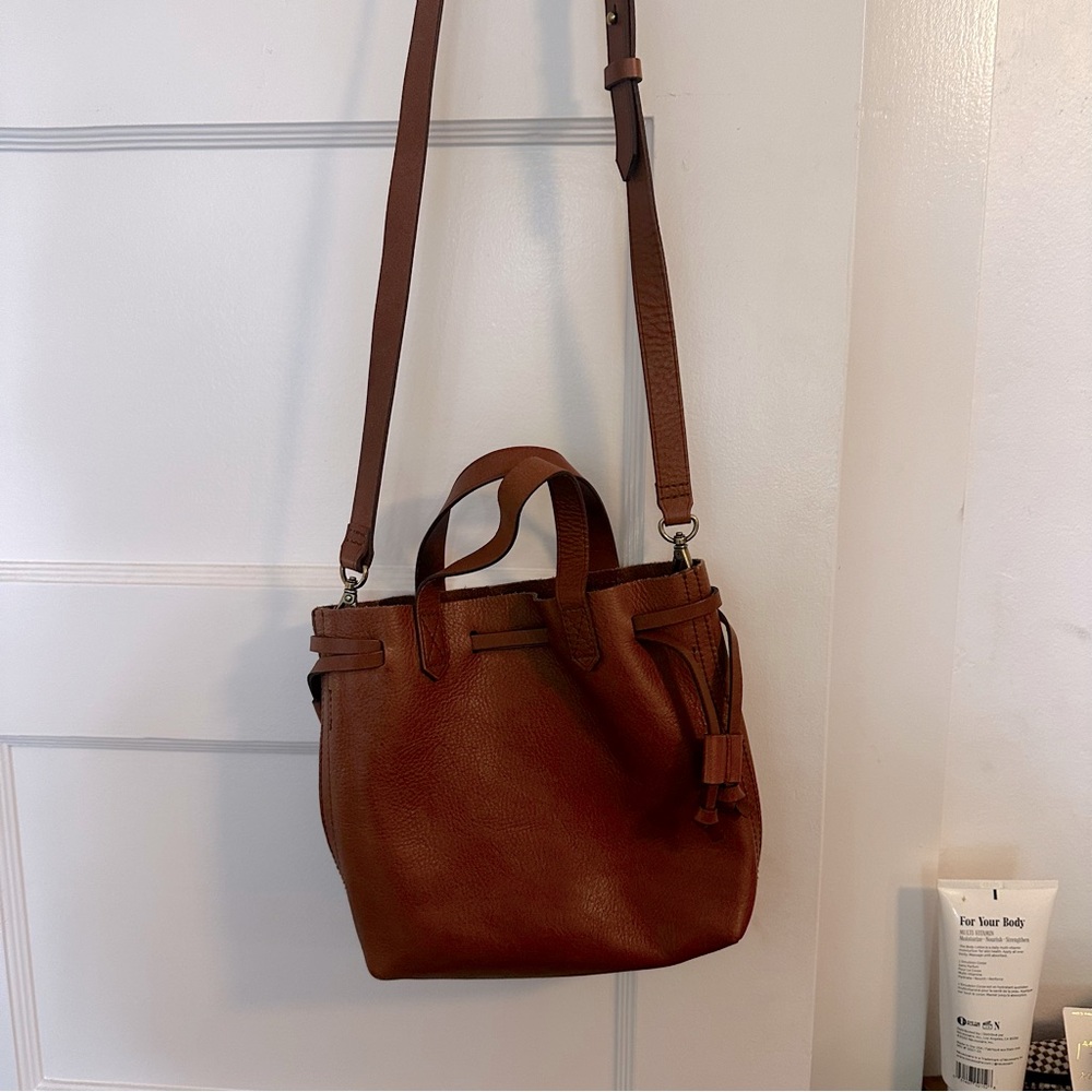 Madewell Leather Bucket Bag